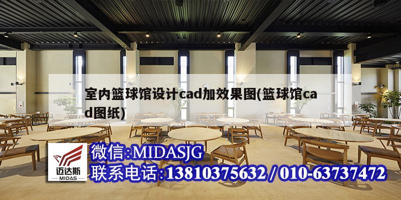 室內籃球館設計cad加效果圖(籃球館cad圖紙)