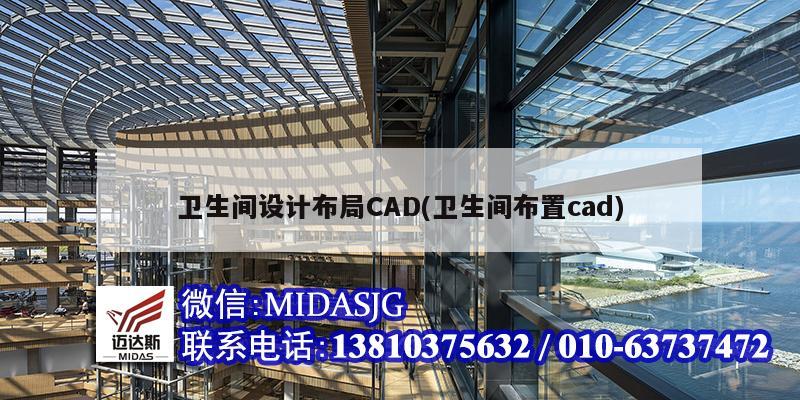 衛(wèi)生間設計布局CAD(衛(wèi)生間布置cad)