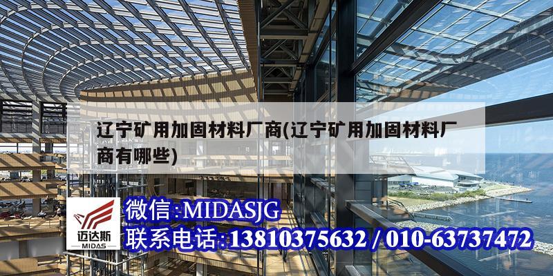 遼寧礦用加固材料廠商(遼寧礦用加固材料廠商有哪些)